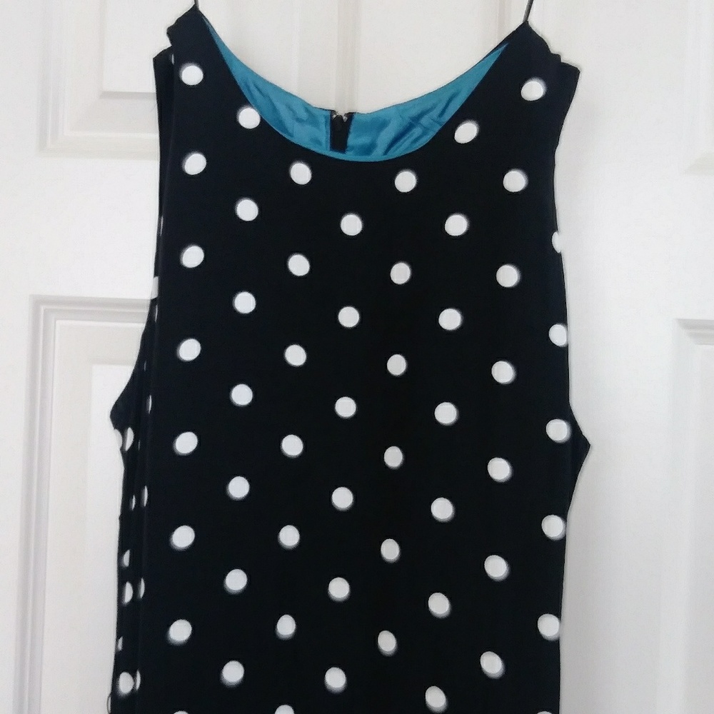 Helene Blake Polka Dot Maxi Dress Size 12